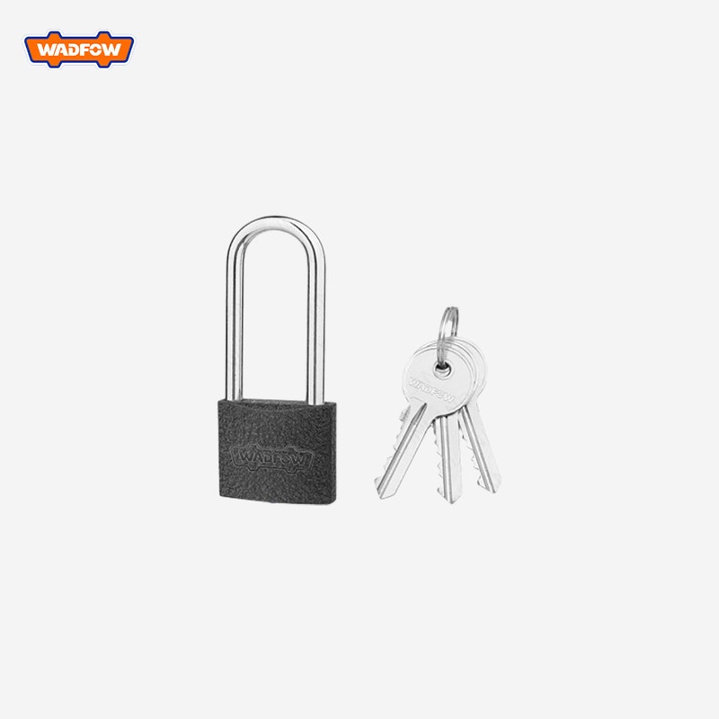Wadfow 12inch/300mm(75mm) Long Shackle Iron Padlock WPD5575L