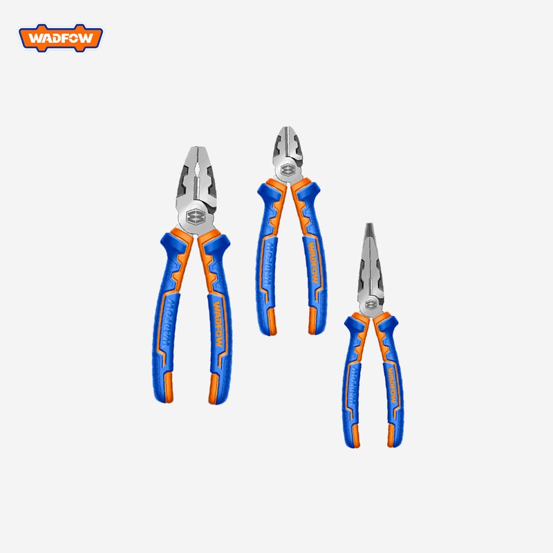 Wadfow 6"/160mm / 8"200mm Set of 3PCS High Leverage Pliers Set WPS0613