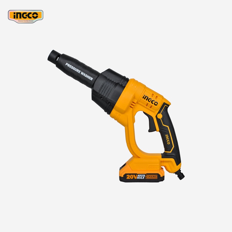 Ingco Ingco P20S 20V Cordless Pressure Washer with Battery and Charger
