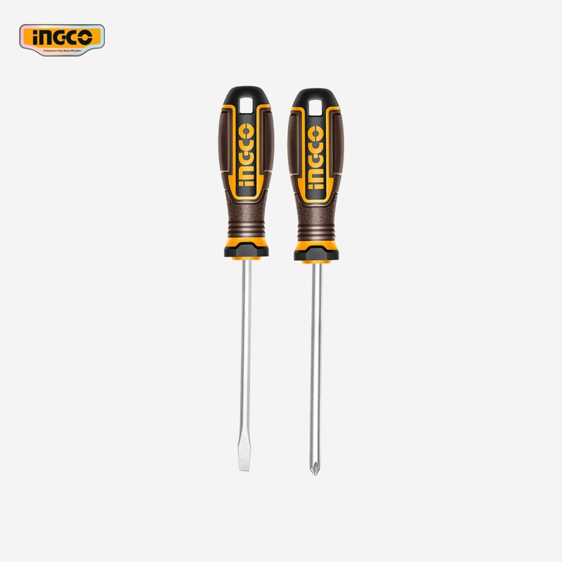 Ingco Ingco Set of 2pcs S2 Magnetic Philips/Palette Screwdriver HKSDS0228 ING-HT