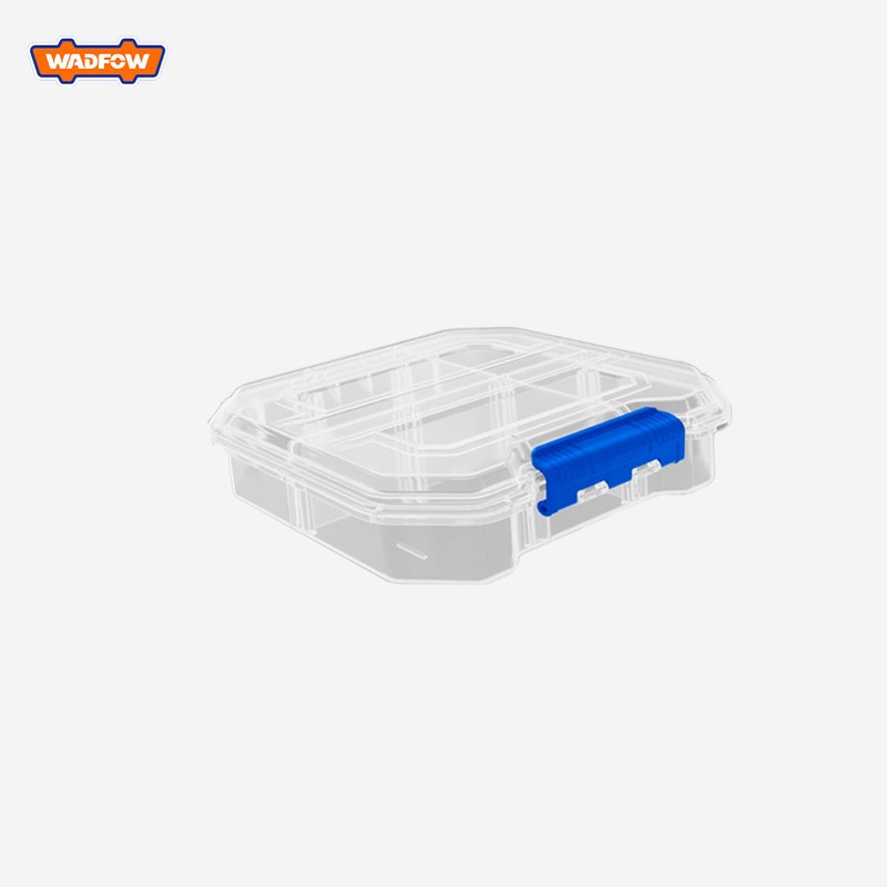 Wadfow Polypropylene plastic Material Transparent 6-compartments for smaller components WTB8341