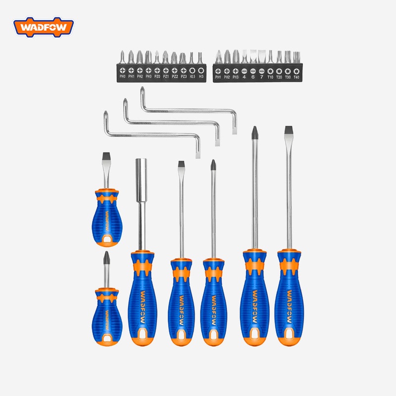 Wadfow Set of 30pcs Screwdriver Set WSS1430