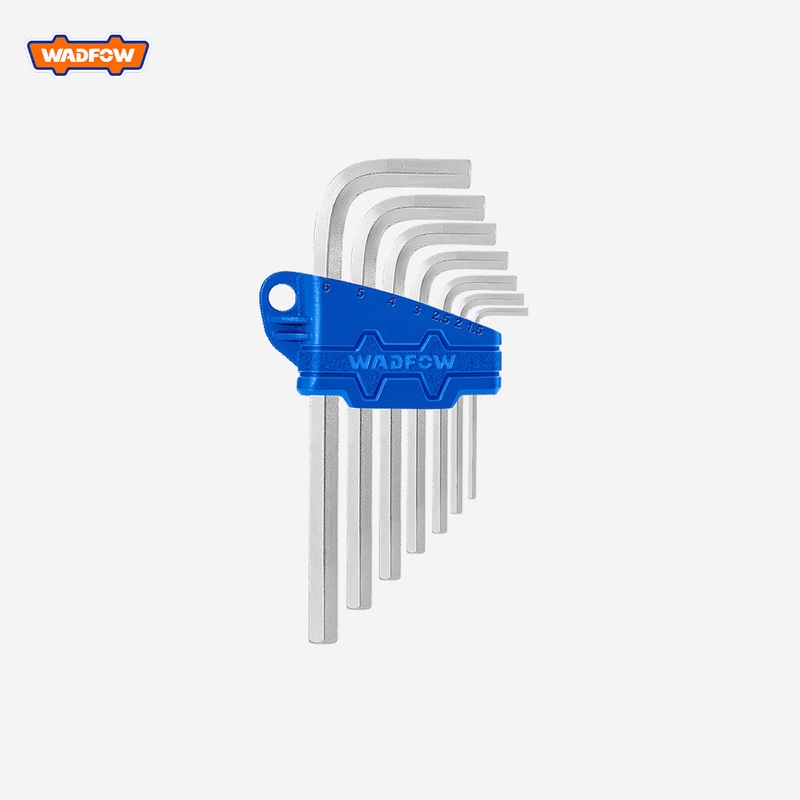 Wadfow Short Arm Hex Allen Key Set with Material