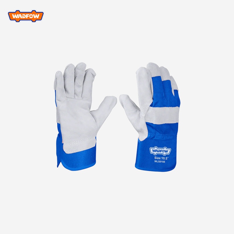 Wadfow  WLG0105 10.5inch Double Stitched Leather Gloves (1 Pair) Welder Gloves