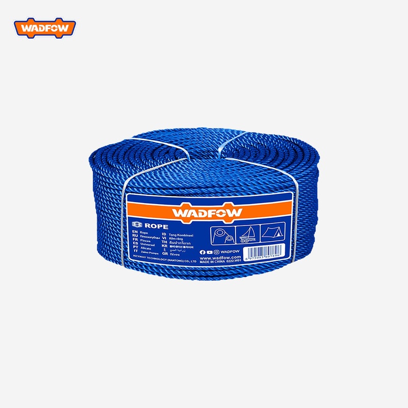 Wadfow WRZ23 100% Polyethelyne Nylon Rope use for binding woods & trees (SOLD PER ROLL)