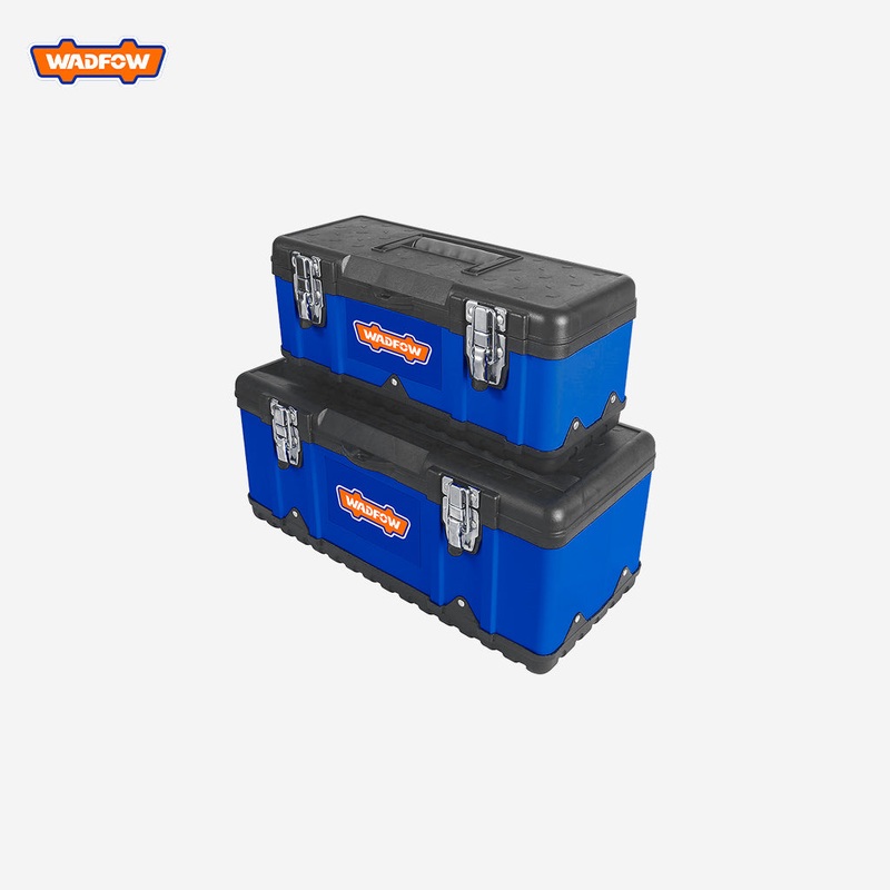 Wadfow  WTB6A02 2pcs Plastic & Steel Tool Boxes Set