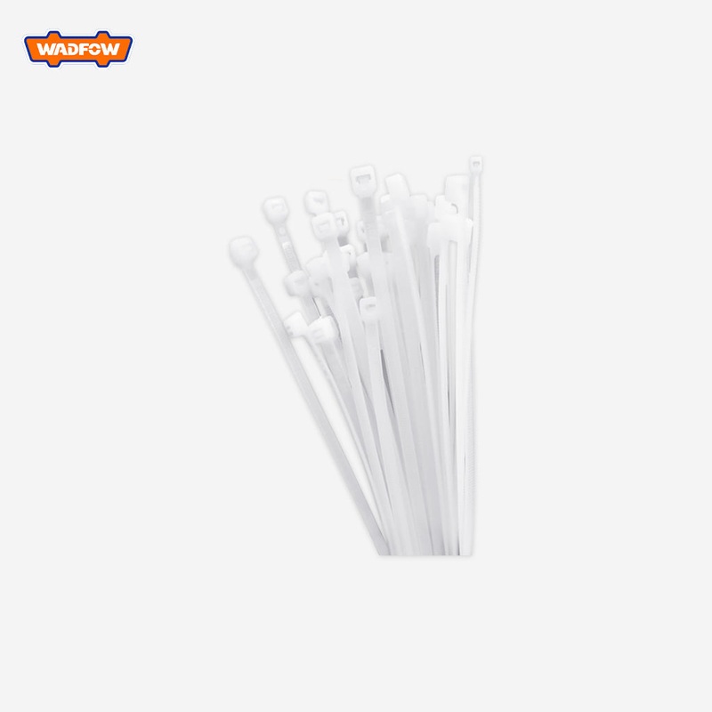 Wadfow WTE3 100pcs Multipurpose Nylon Cable Ties Self Locking Zip Ties Cable 9.0mm