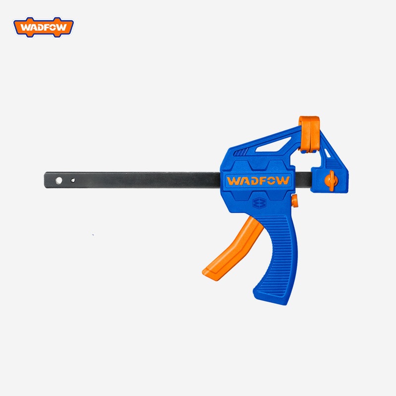 Wadfow Quick Ratchet Release Speed Wood Working Bar Clamp Holder Angle Right