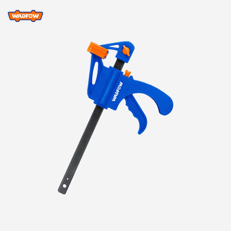 Wadfow Quick Ratchet Release Speed Woodworking Bar Clamp Holder Angle Right