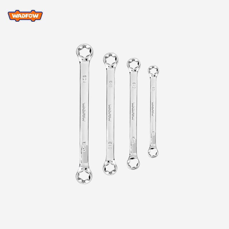 Wadfow Star Box End Wrench Set of 4pcs WFR2404