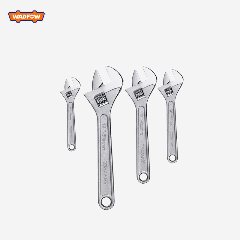 Wadfow 4 Pcs Adjustable Wrench Set WAW174K