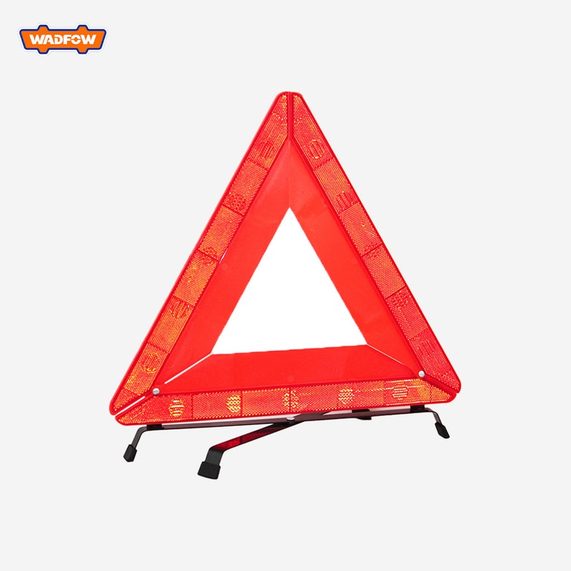 Wadfow Car Emergency Breakdown Warning Triangle Red Reflective Safety Hazard WYJ3A43