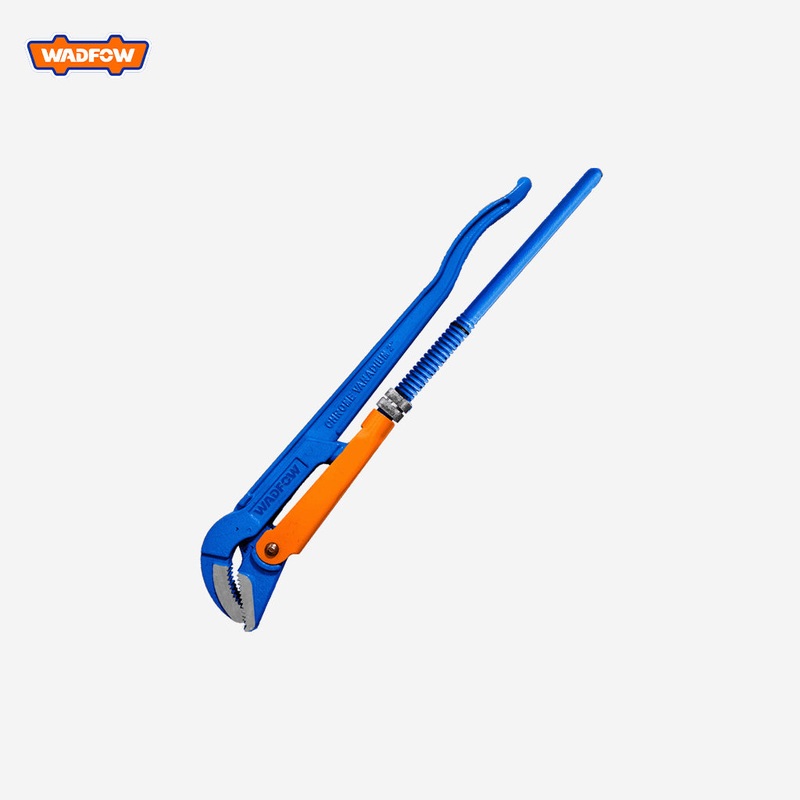 Wadfow  1" 1-1/2" 2" Carbon Steel 45 Heavy Duty Swedish Pipe Wrench WAD-HT