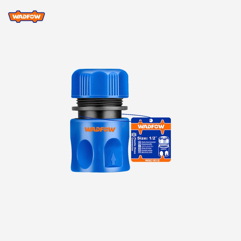 Wadfow  1/2" Plastic Hose Quick Connector WQC1E12 WQC2E12 WAD-HT