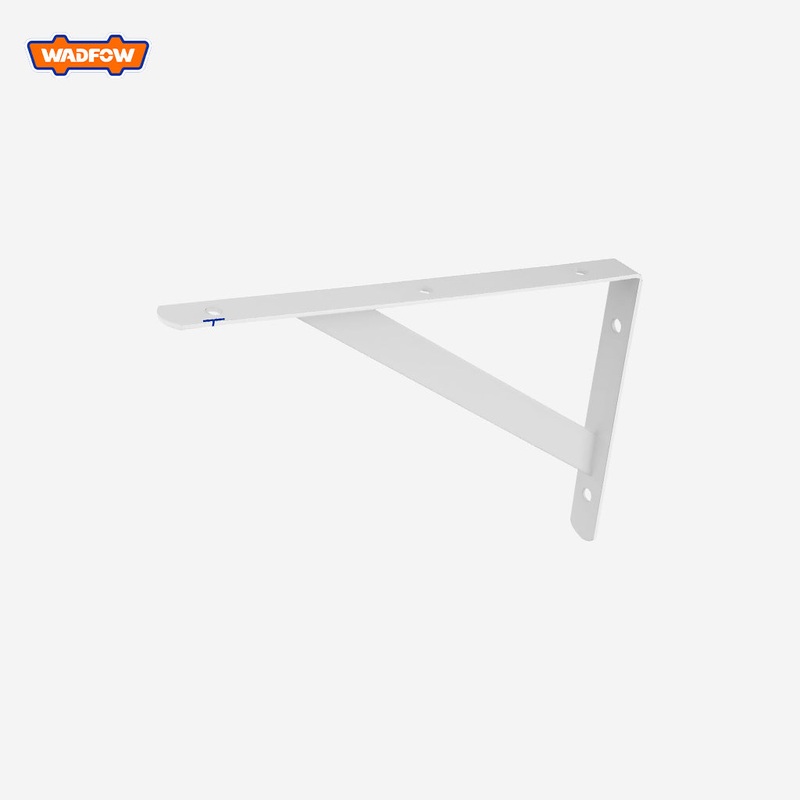 Wadfow  2mm Thick Reinforced Shelf Support Brackets with 6-Fixing Points