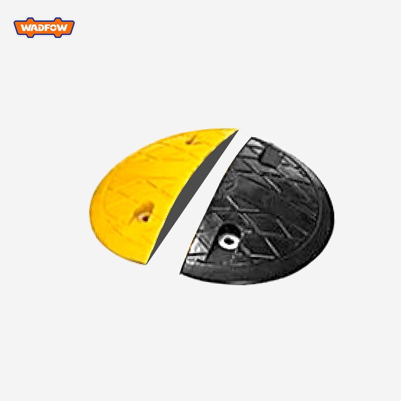 Wadfow  2pcs/set Speed Corner Bump End 195 x 350 x 50mm WYJ5A05 WAD-HT