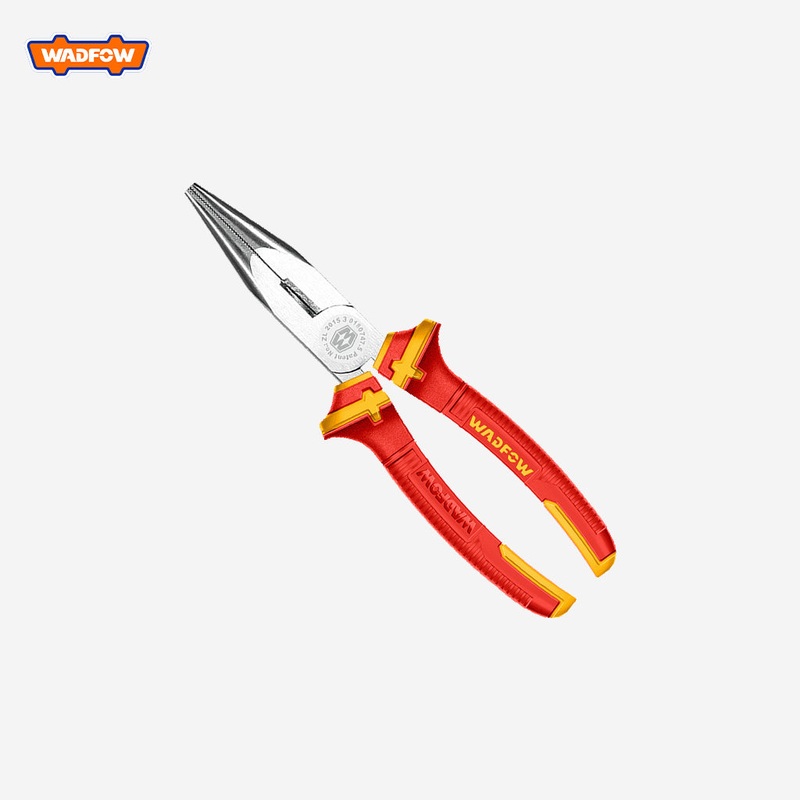 Wadfow   6"/160mm | 8"/200mm Insulated Bent Nose Pliers 1000V WPL4936 / WPL4938 WAD-HT
