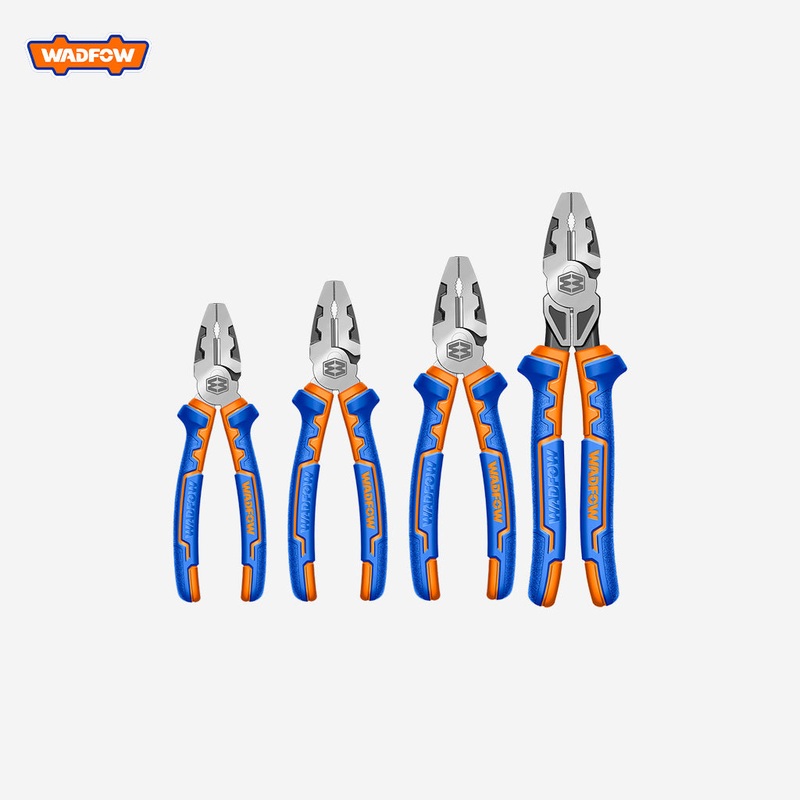 Wadfow  6"/160mm-9.5"/240mm High Leverage Combination Pliers SOLD PER PIECE WAD-HT