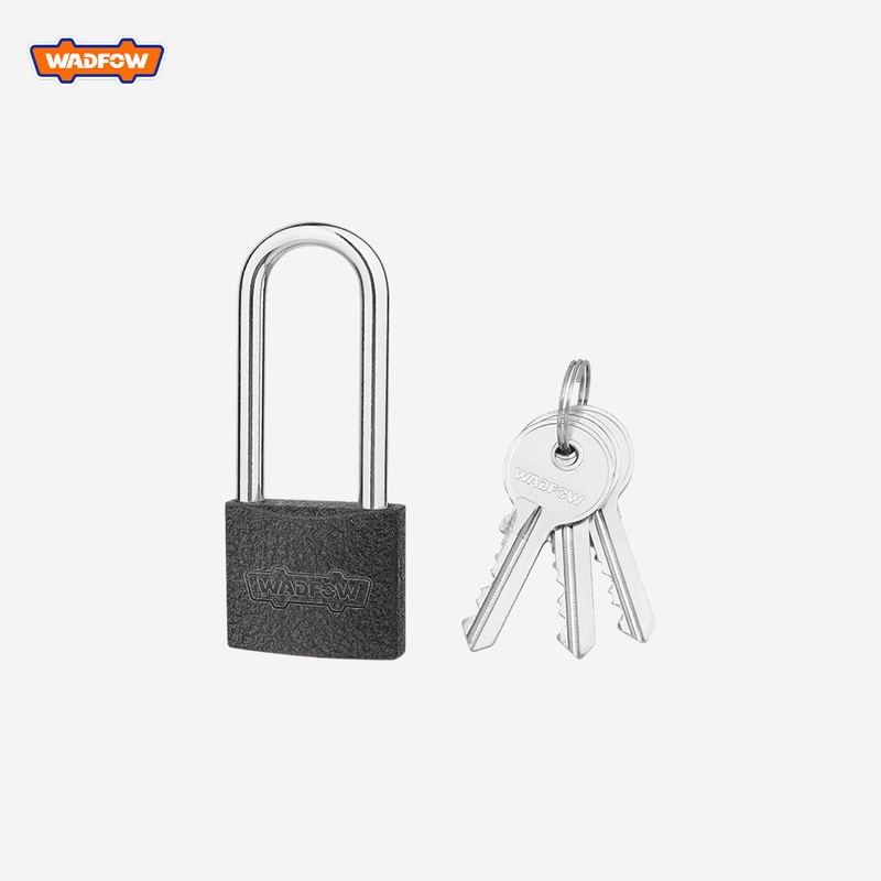 Wadfow  Heavy Duty Long Shackle Iron Padlock (38mm-75mm)