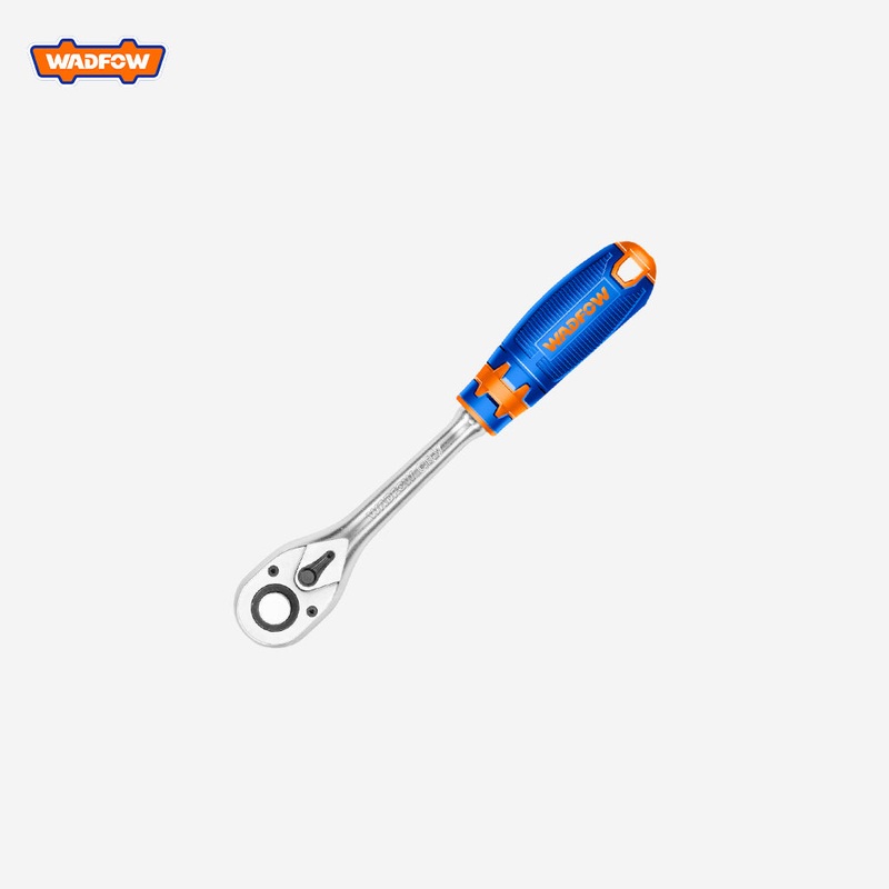 Wadfow  Industrial Crv + Cr-Mo 1/4" 1/2" 3/8" Ratchet Wrench Soft Handle WAD-HT