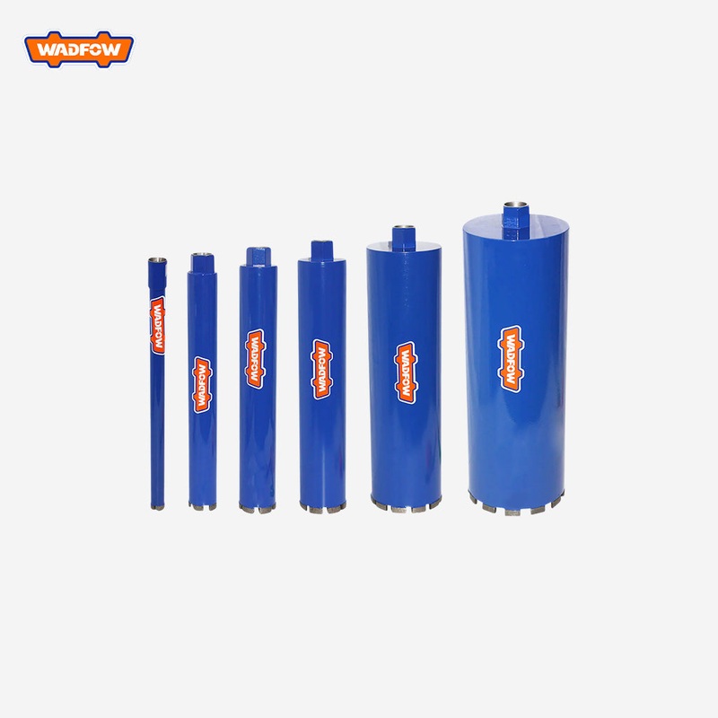 Wadfow  M22 x 2.5 Diamond Core Bits 28mm-152mm Wet Core Bore Hole Drilling Bits Cutting for Concrete
