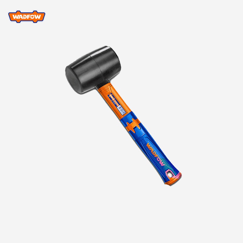 Wadfow  Rubber Mallet Hammer With Fiberglass Handle Soft Maso Martilyo WAD-HT
