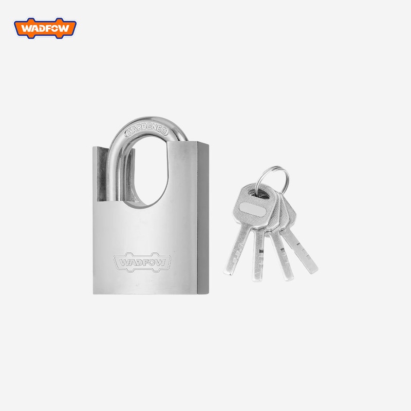 Wadfow  WPD8460/WPD8470 Anti-Intrusion Prying Steel Padlock 60mm-70mm With 4 Iron Keys