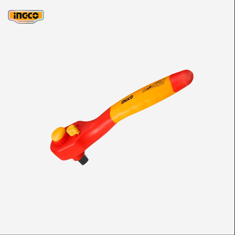 Ingco Insulated Ratchet Wrench 1/2 Inch 250mm Cr-V HIRTH121