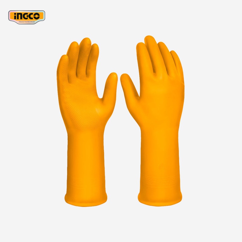Ingco PVC Safety Gloves 32cm HGVP01