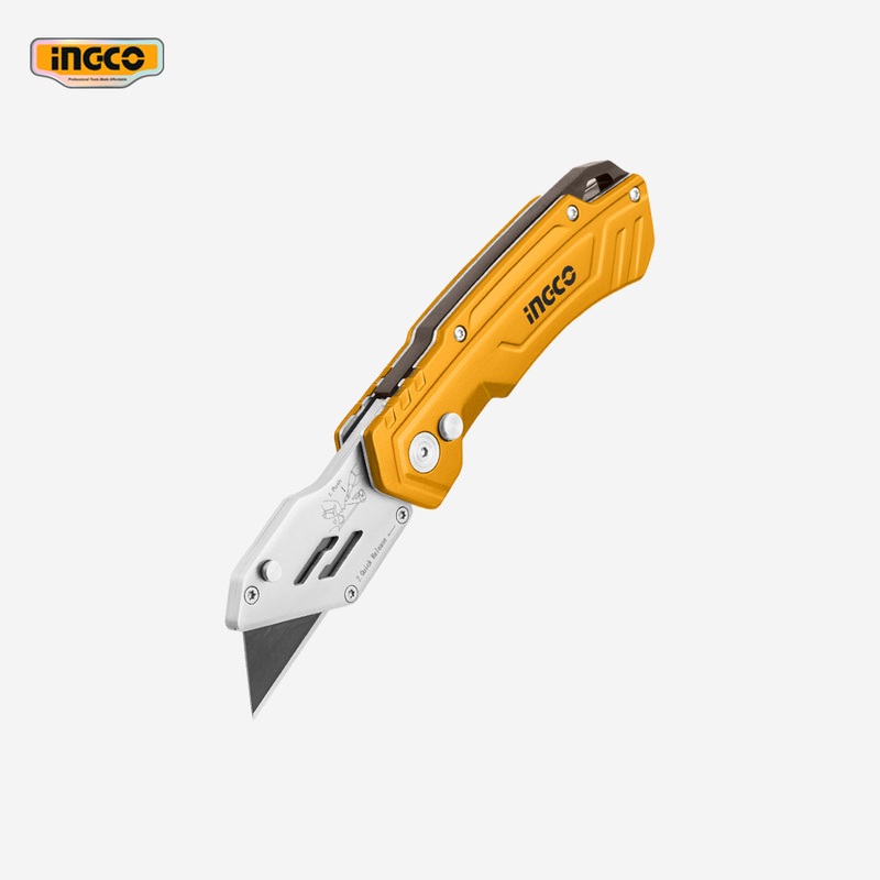 Ingco Stainless Steel Folding Utility Knife HUK6288