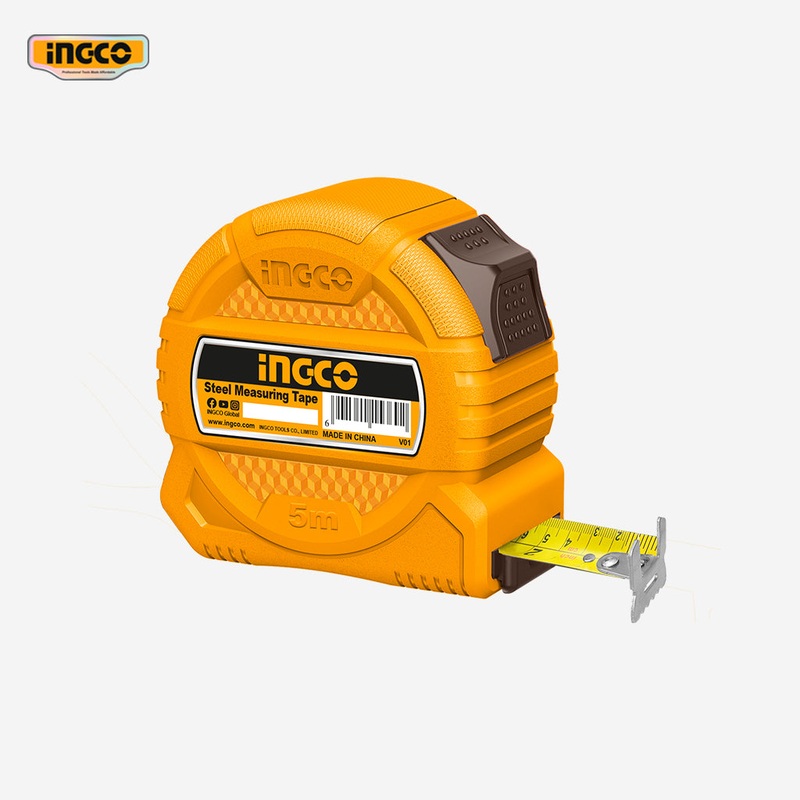 Ingco Steel Measuring Tape Measure HSMT39825