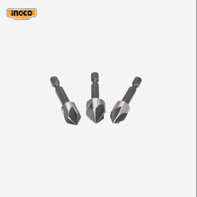 Ingco Countersink Bit HSS 8.3mm 12.4mm 20.5mm Angle 90 Sold Per Piece DBCS0831 / DBCS1241 / DBCS2051