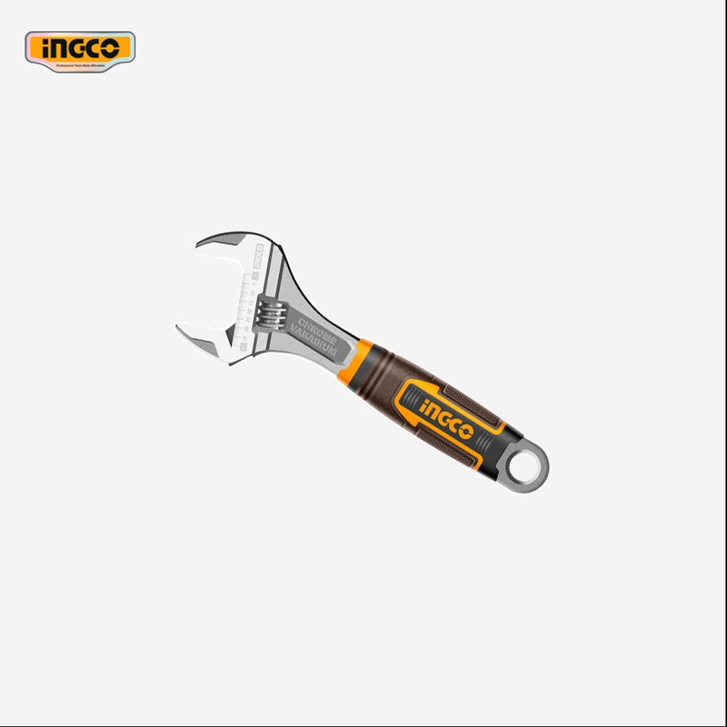 Ingco Industrial 6 Inch Adjustable Wrench HADW131068