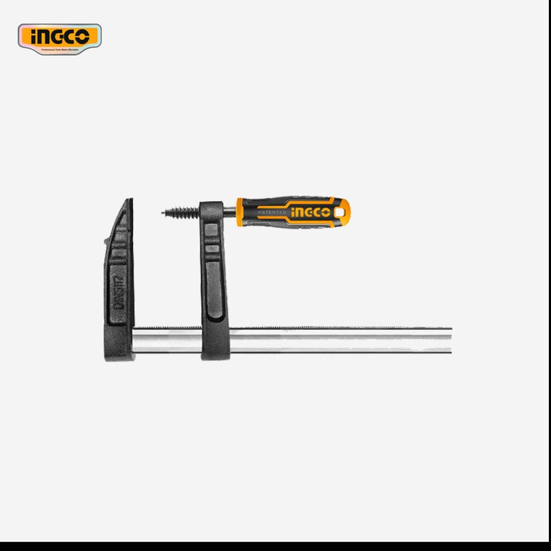 Ingco Industrial Wood Work F-Clamp with Plastic Handle HFC021202