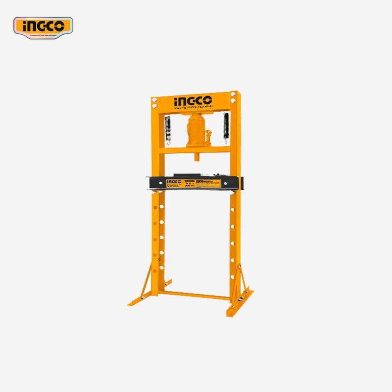 Ingco Ingco 12 Ton (Stroke:150mm) Hydraulic Shop Press/Press Manual Hydraulic HSPR1205 ING-HT