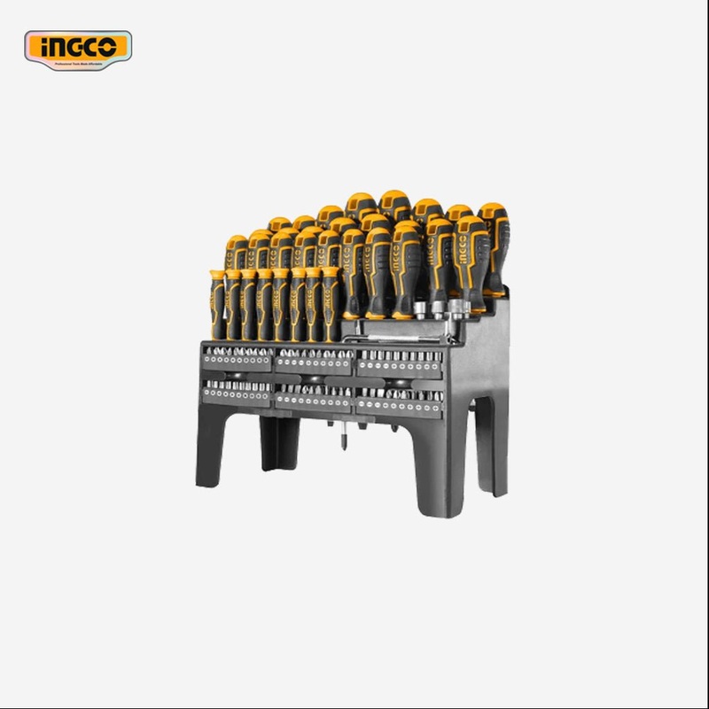 Ingco 100 Pcs Screwdriver Set CR-V Material HKSD10028