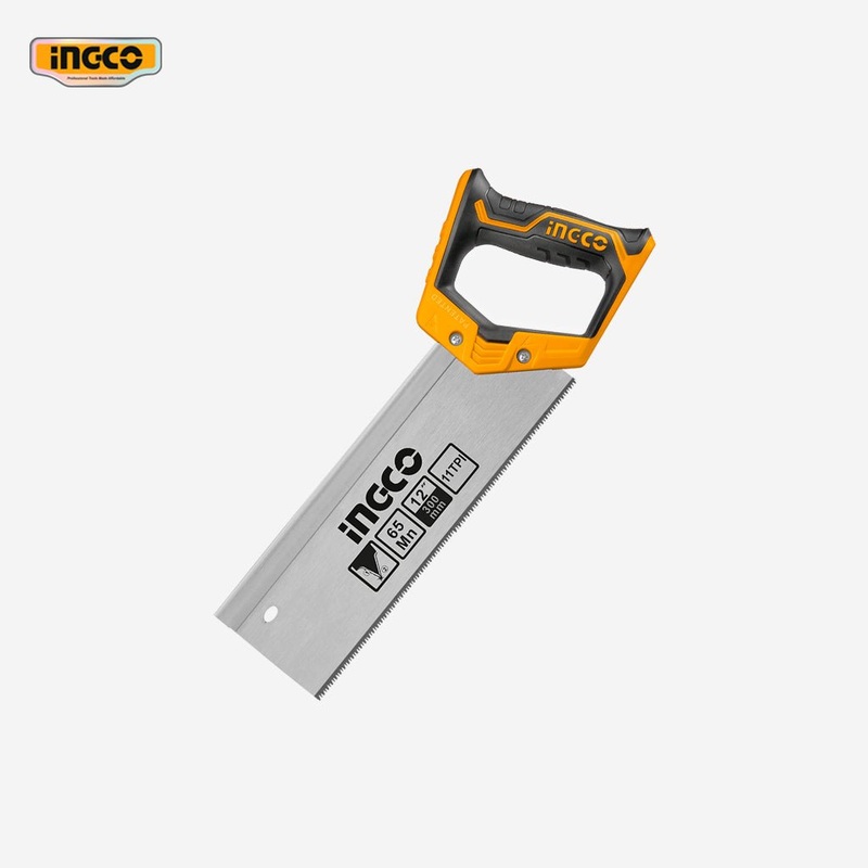 Ingco 12 Inch Back Saw 11TPI with Teeth Protector HMBSB3008