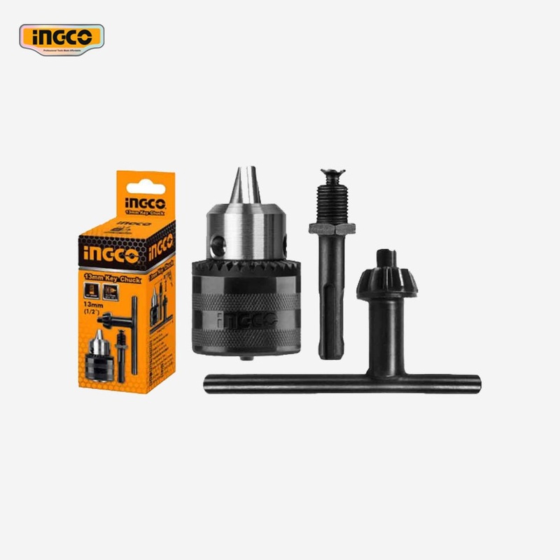 Ingco 13mm Drill Key Chuck with Adaptor KC1301.1