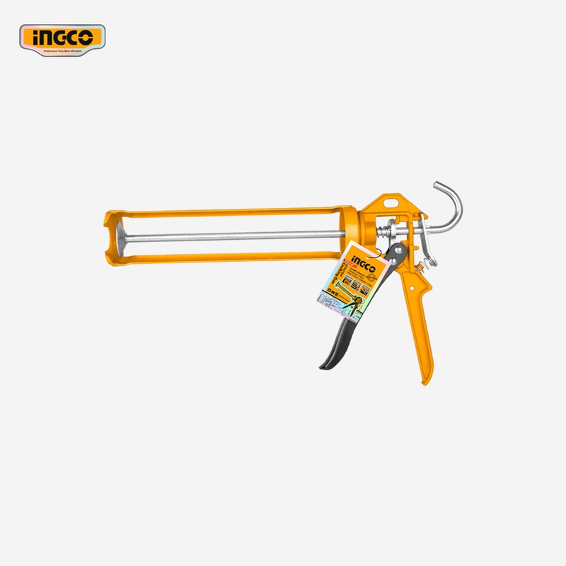 Ingco Industrial Grade Caulking Gun 9 Inch with Strong Aluminum Handle HCG1709