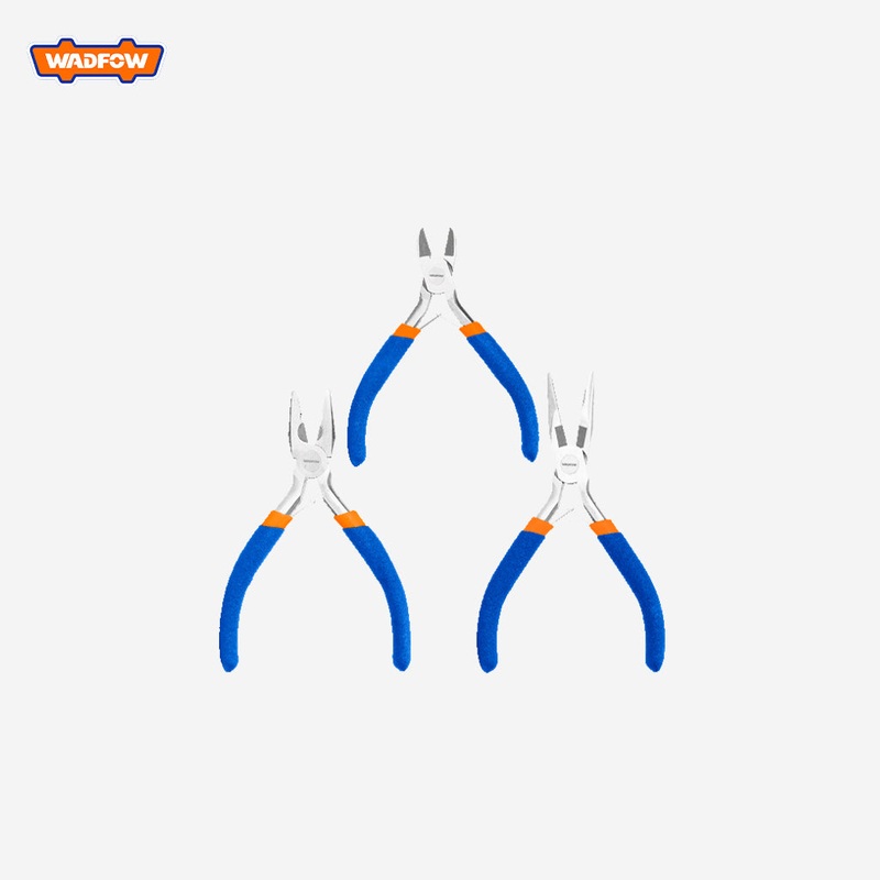 Wadfow 3 Pcs Mini Combination Plier Set