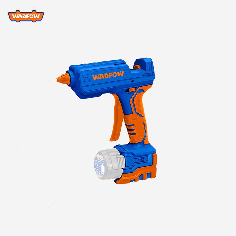 Wadfow Heavy duty Lithium-Ion Cordless Glue Gun w/ (3pcs)150mm Glue Sticks WLU1412