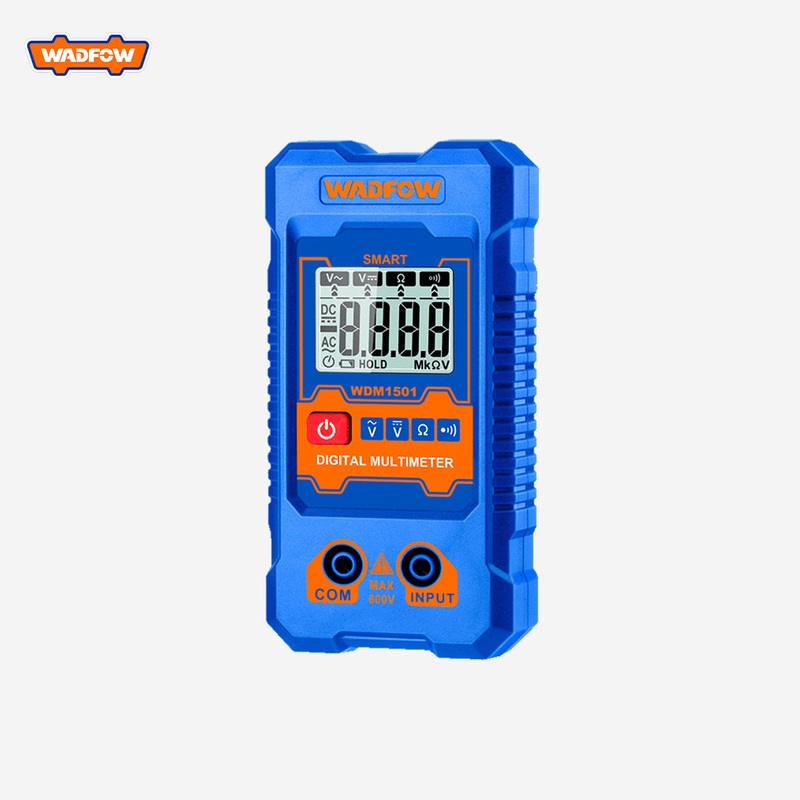 Wadfow LCD Digital Multi-tester True RMS 2000 Counts WDM1501
