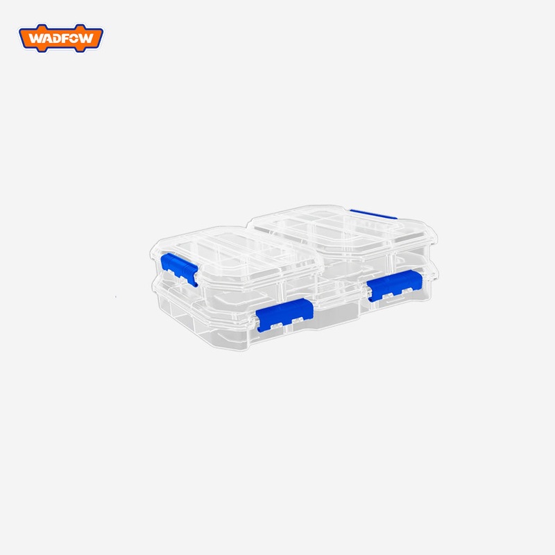 Wadfow Set of 3 Transparent Plastic Organizer Boxes for smaller components WTB8343