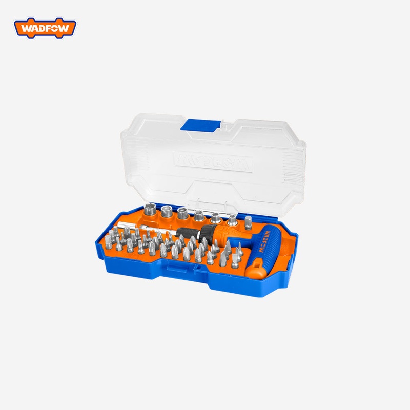 Wadfow Set of 45 pieces T-Handle Wrench Screwdriver Set WSS8B45