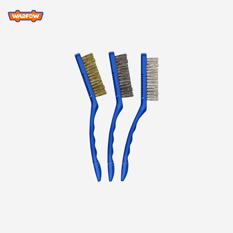 Wadfow  WBH3609 Set of 3pcs 9inch Mini Cleaning Brushes / Abrasive Brush Set