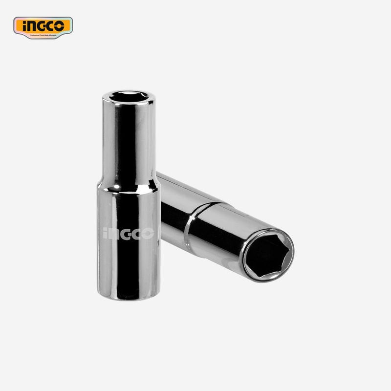 Ingco 1/2 Inch Deep Hexagonal Socket 12mm HHAST12123L