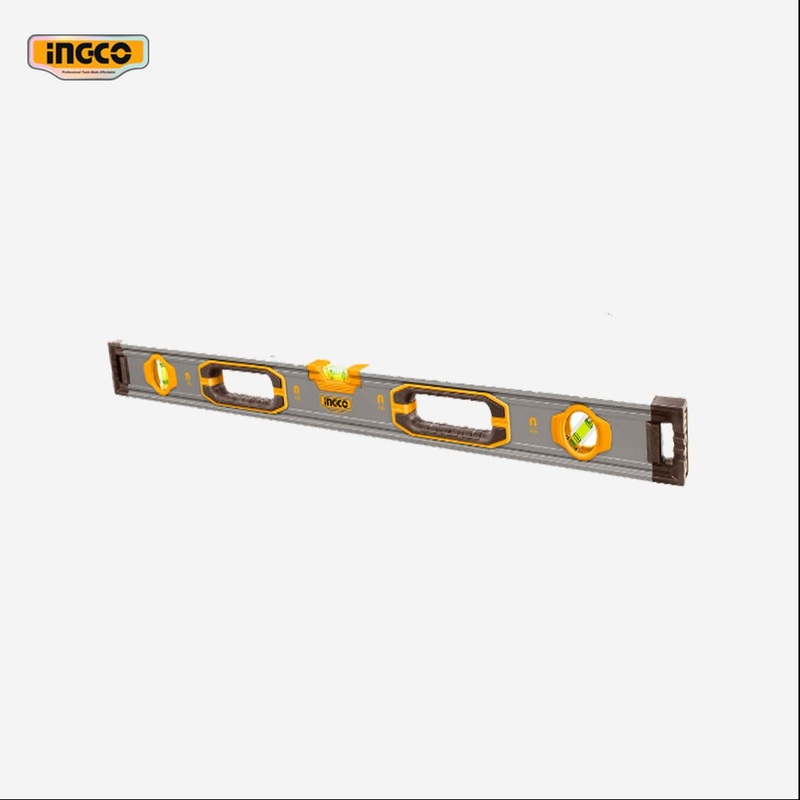 Ingco 150cm Spirit Level Bar with Powerful Aluminum Magnetics HSL38150M