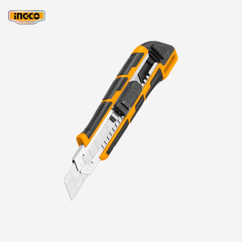Ingco 18mm x 100mm Snap-Off Blade Knife Cutter HKNS28035
