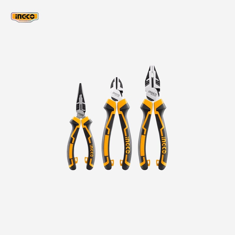 Ingco 3 Pcs Industrial High Leverage Pliers Set HKHLPS2831