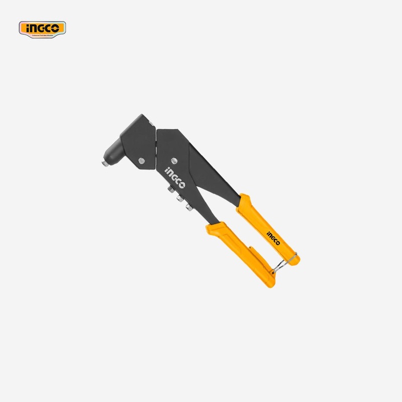 Ingco 360 Degree Swivel Head-Hand Riveter 10.5 Inch Aluminum Steel SHHR106